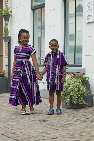 MINI PEJU PURPLE DRESS Kid’s Dress