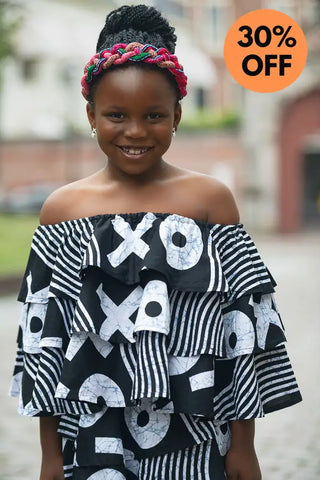 MINI PINK FLORAL BRAIDED HEADBAND Kid’s Headband