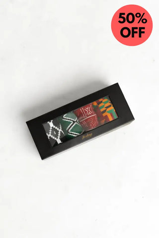 Mixed Print Set UK 4-8/EU 36-41 Socks