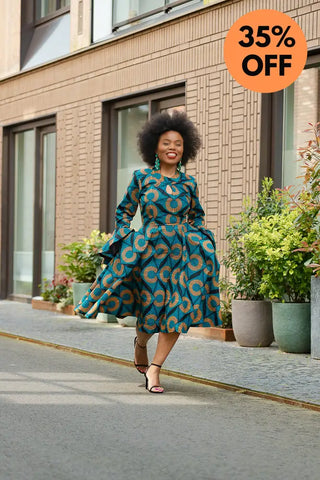 Mkali Long Sleeve Dress Dresses