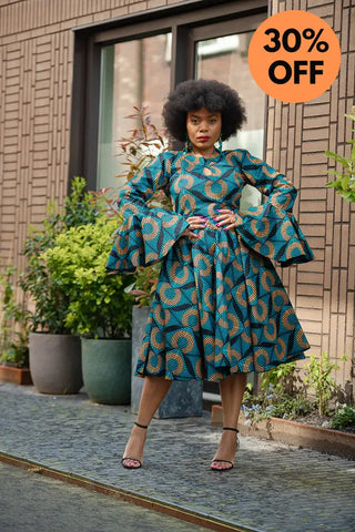 Mkali Long Sleeve Dress Dresses