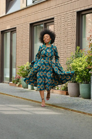 Mkali Long Sleeve Dress Dresses