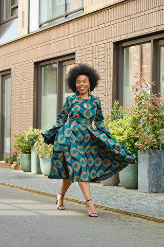 Mkali Long Sleeve Dress Dresses