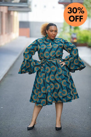 Mkali Long Sleeve Dress Dresses