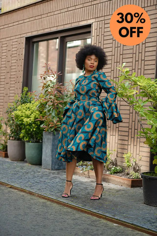 Mkali Long Sleeve Dress Dresses