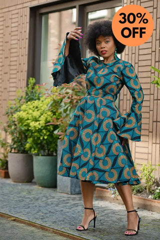Mkali Long Sleeve Dress Dresses
