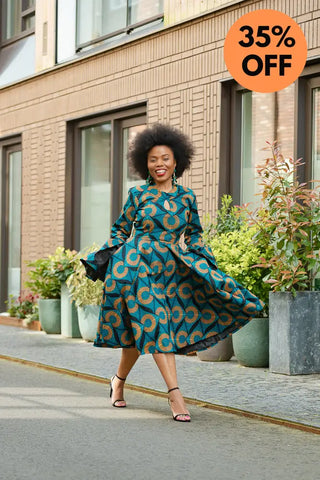 Mkali Long Sleeve Dress Dresses