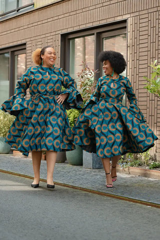 Mkali Long Sleeve Dress Dresses