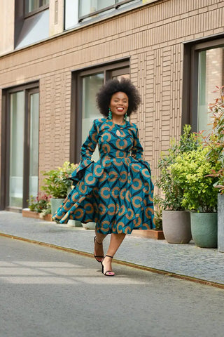 Mkali Long Sleeve Dress Dresses