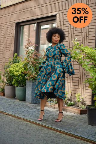 Mkali Long Sleeve Dress Dresses