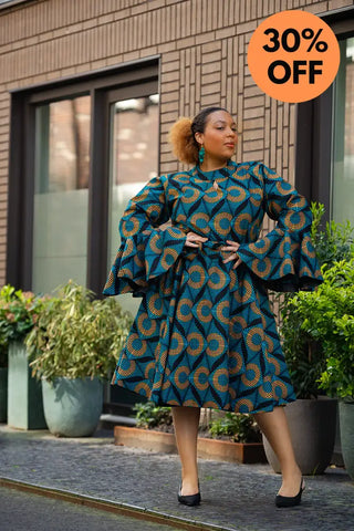 Mkali Long Sleeve Dress Dresses