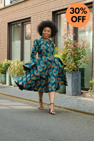 Mkali Long Sleeve Dress Dresses