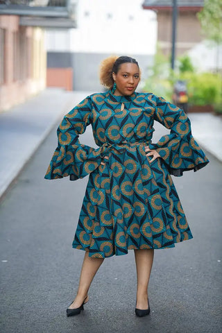 Mkali Long Sleeve Dress Dresses