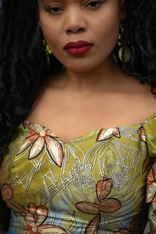 MOJISOLA GOLD DRESS Women’s Dress