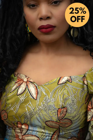 MOJISOLA GOLD DRESS Women’s Dress