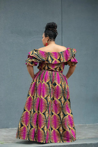 MOREMI PINK AND BLACK TWO PIECE SET Outfit Sets