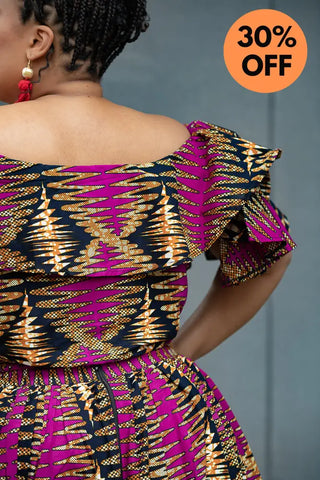 MOREMI PINK AND BLACK TWO PIECE SET Outfit Sets