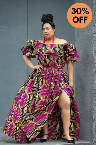 MOREMI PINK AND BLACK TWO PIECE SET Outfit Sets