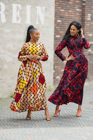 MOYO RED AND BLACK DRESS Women’s Dress