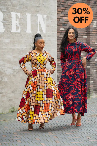 MOYO RED AND BLACK DRESS Women’s Dress