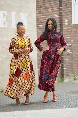 MOYO RED AND BLACK DRESS Women’s Dress