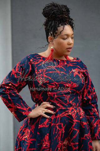 MOYO RED EARRINGS Earrings