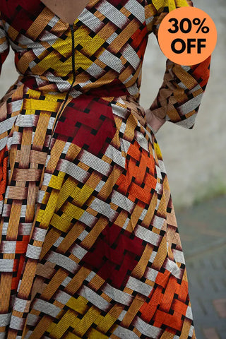 MOYO YELLOW AND ORANGE DRESS Women’s Dress