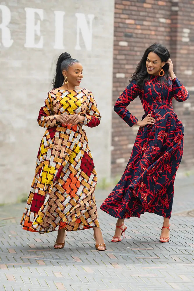 MOYO YELLOW AND ORANGE DRESS Women’s Dress