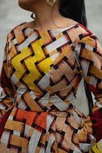 MOYO YELLOW AND ORANGE DRESS Women’s Dress