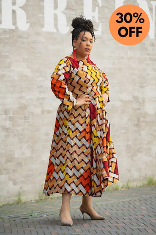 MOYO YELLOW AND ORANGE DRESS Women’s Dress