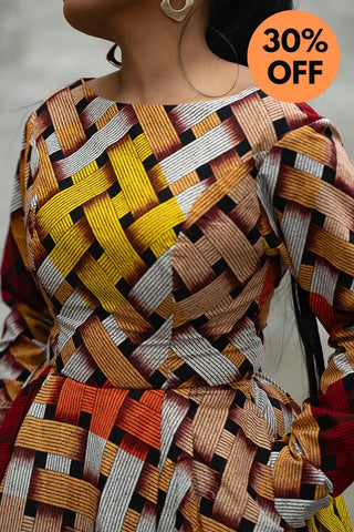 MOYO YELLOW AND ORANGE DRESS Women’s Dress