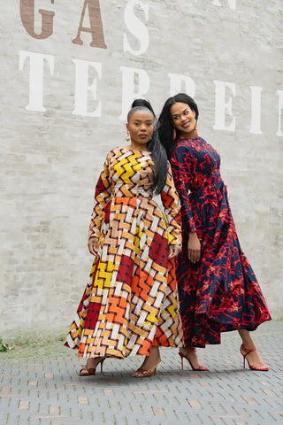 MOYO YELLOW AND ORANGE DRESS Women’s Dress