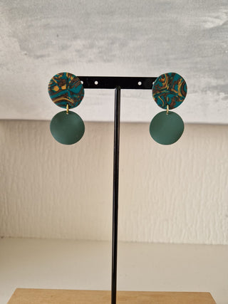 Nala Green Earrings Accessories