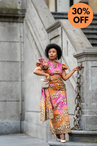 NKIRU PINK DRESS Women’s Dress