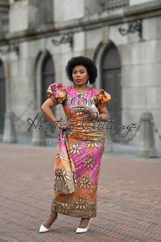 NKIRU PINK DRESS Women’s Dress