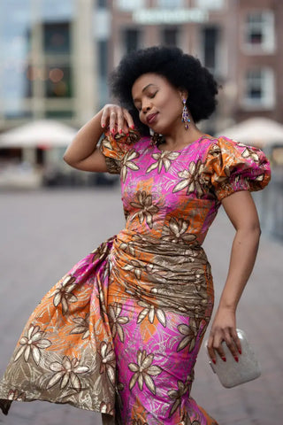 NKIRU PINK DRESS Women’s Dress