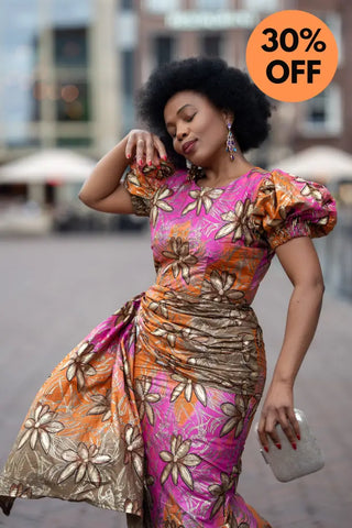 NKIRU PINK DRESS Women’s Dress