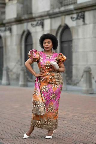 NKIRU PINK DRESS Women’s Dress