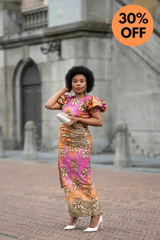 NKIRU PINK DRESS Women’s Dress