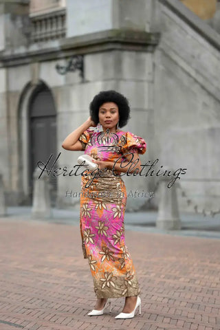 NKIRU PINK DRESS Women’s Dress