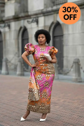 NKIRU PINK DRESS Women’s Dress