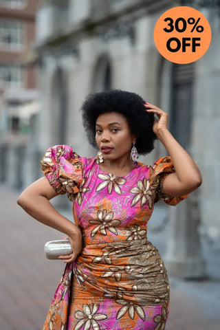 NKIRU PINK DRESS Women’s Dress