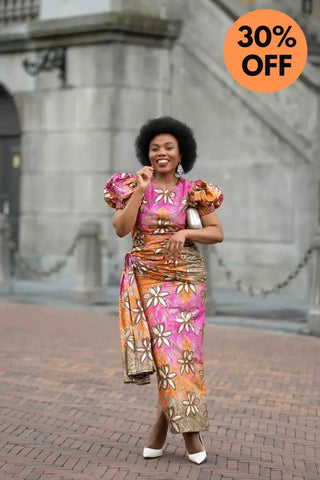 NKIRU PINK DRESS Women’s Dress