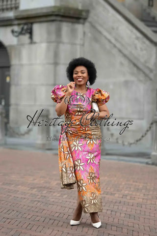 NKIRU PINK DRESS Women’s Dress