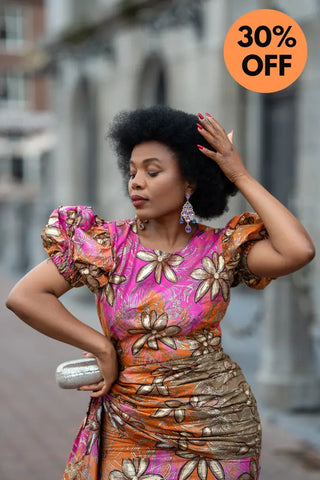 NKIRU PINK DRESS Women’s Dress