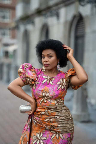 NKIRU PINK DRESS Women’s Dress