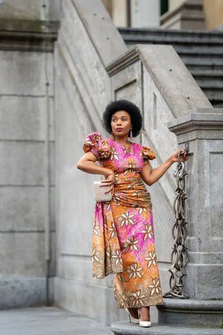 NKIRU PINK DRESS Women’s Dress