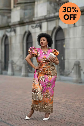 NKIRU PINK DRESS Women’s Dress