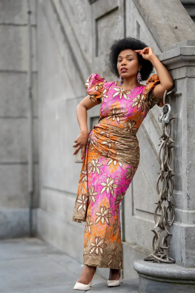 NKIRU PINK DRESS Women’s Dress