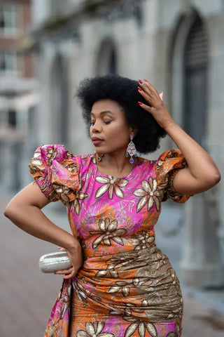 NKIRU PINK DRESS Women’s Dress